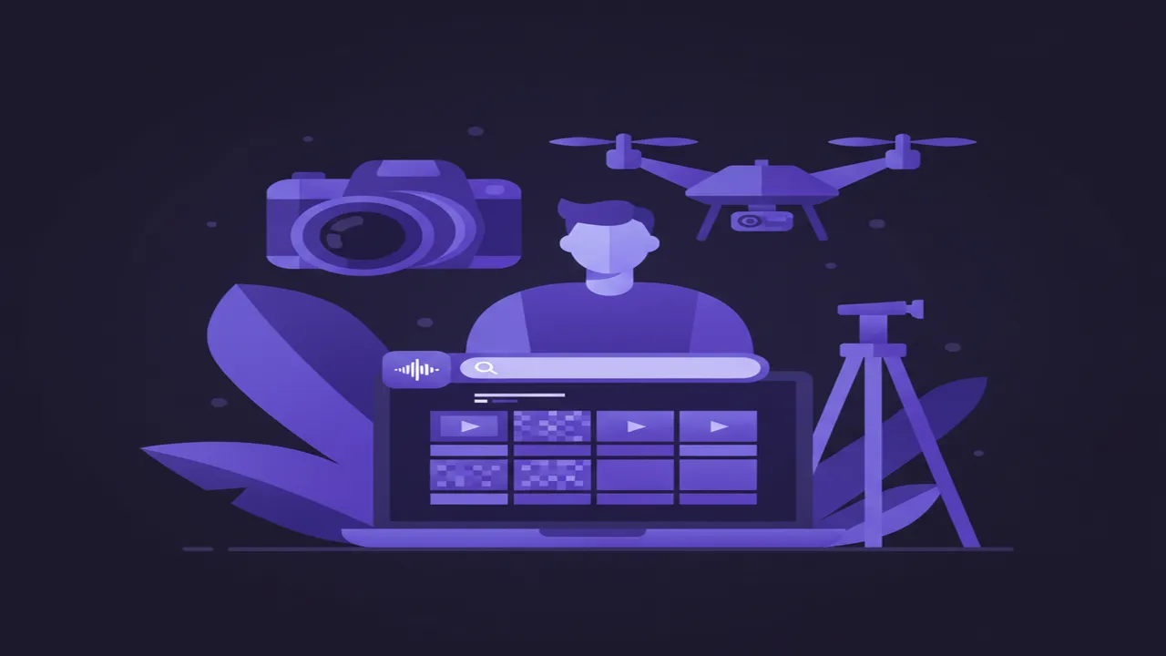 AI video search for content creators